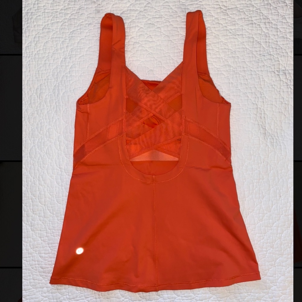 Lululemon Thick Tank Top Built in Bra W/ Padding